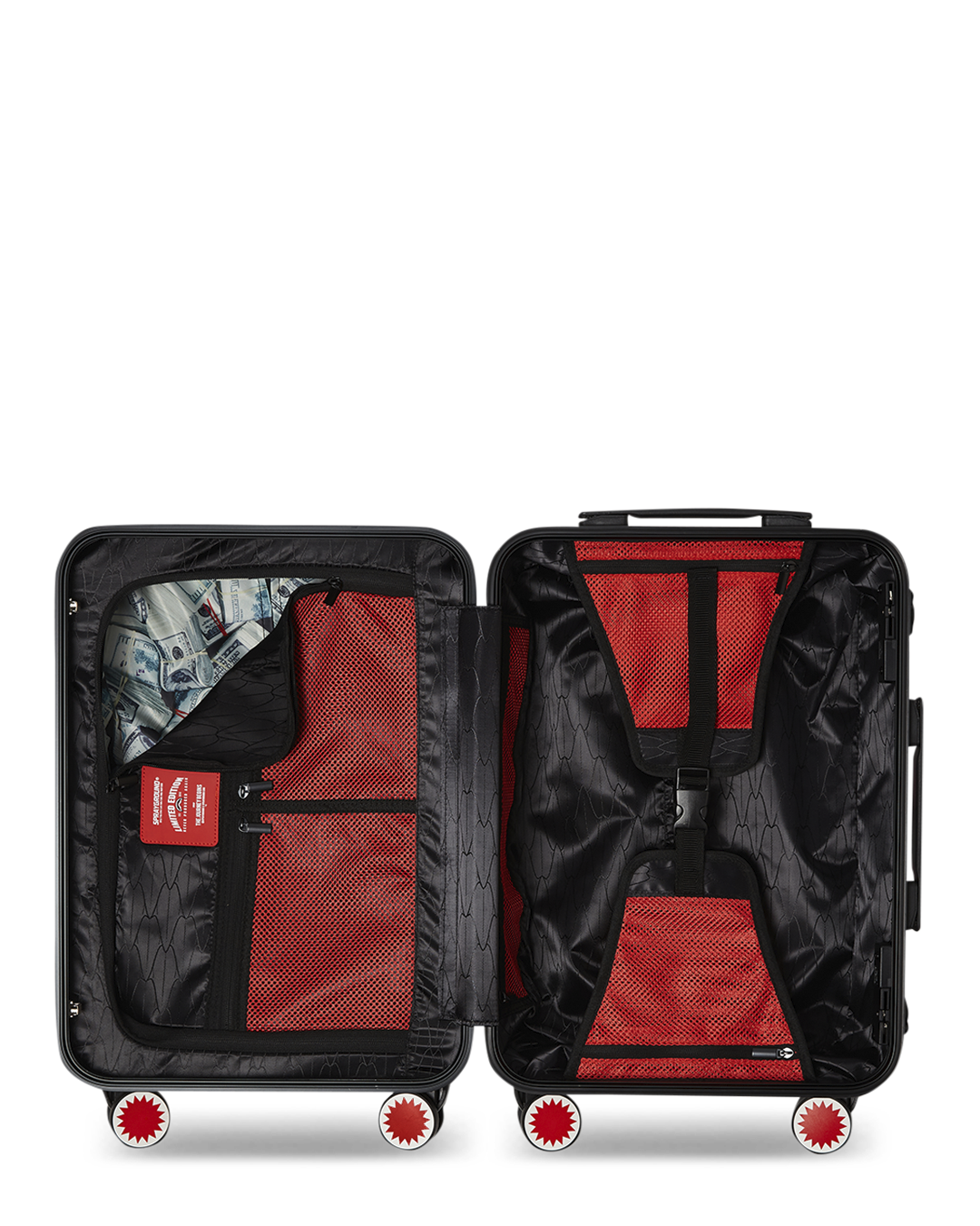 SHARKS IN PARIS VANQUISH SHARKNAUTICS HARDSHELL CARRY-ON LUGGAGE